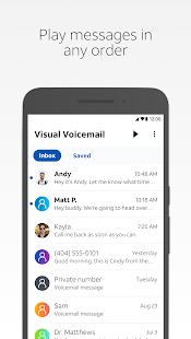 AT&T Visual Voicemail Capture d'écran