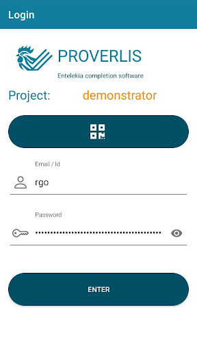 Android application Proverlis screenshort