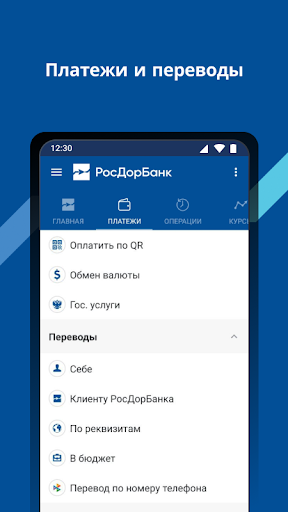 РосДорБанк 2.0 Screen 2