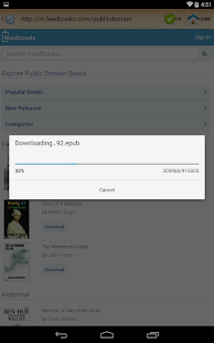 ePub Reader for Android 2.1.2 Screenshots 14