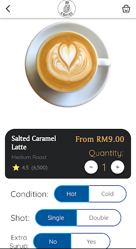 JD Coffee Screen 2