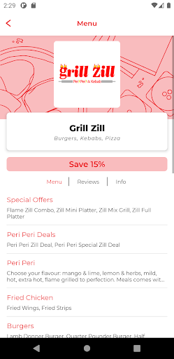 Grill Zill BS16 Screen 2