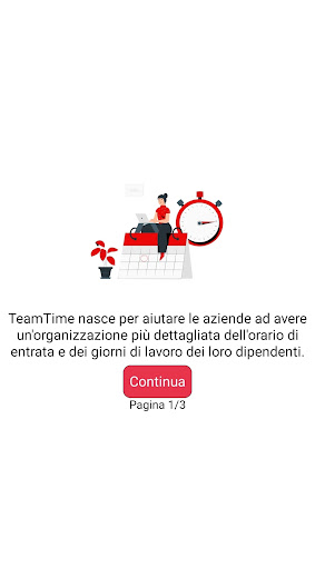 TeamTime - Registro Presenze Screen 2