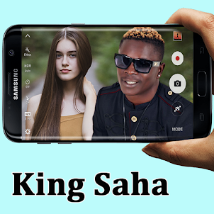 Selfie With King Saha and Phot