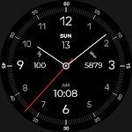 screenshot of Regarder Minimal 64 Watch Face