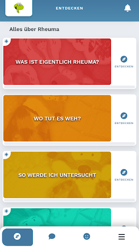 Android application Stofftiersprechstunde screenshort