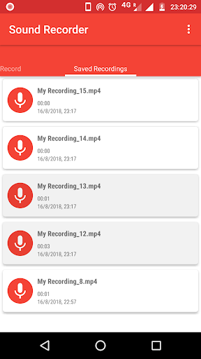 Voice Recorder Sound Recorder Screen 2