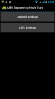 screenshot of MTK Engineering Mode