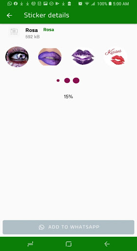 Sweet Stickers Screen 3