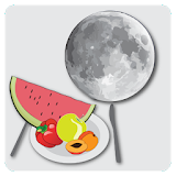Lunar calendar of fasts and diets icon