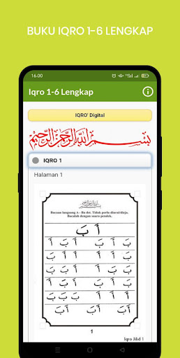 Iqro 1-6 Lengkap Screen 3