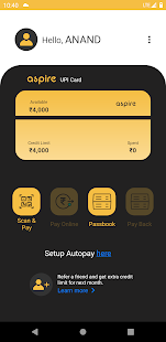 Aspire Credit Card | Pay Later Varies with device screenshots 8