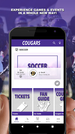 Android application USF Cougars screenshort
