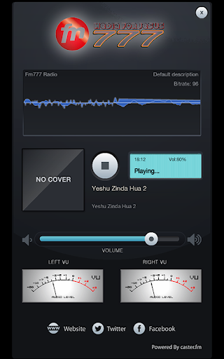 Fm777 Radio Player Screen 3