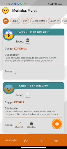 Psk.Mood - Duygu Takip, Analiz Screen 2