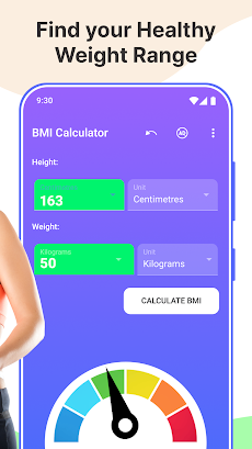 BMI Calculator Body Mass Indexのおすすめ画像5