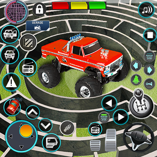 Monster Truck Maze Puzzle Game 3.1 Icon