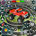 Cover Image of Unduh Monster Truck Maze Driving 2020: Game Truk RC 3D  APK