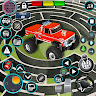 Monster Truck Maze Puzzle Game