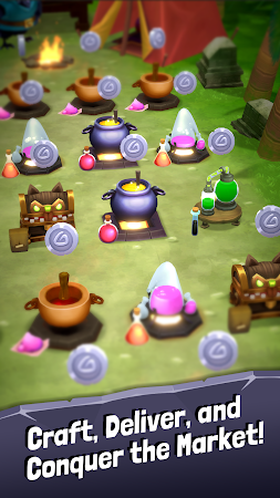 Game screenshot Idle Mage Shop: Magic Potion apk download