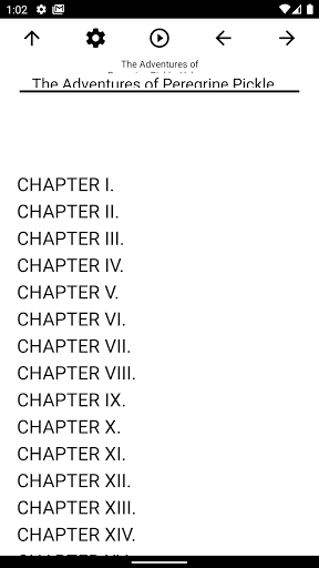 Android application Book, The Adventures of Peregr screenshort