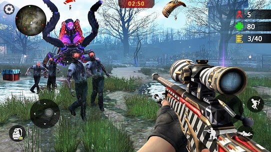 Zombie 3D Gun Shooter Mod Apk- Fun Free FPS Shooting Game 4