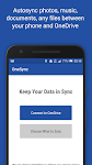 screenshot of OneSync: Autosync for OneDrive