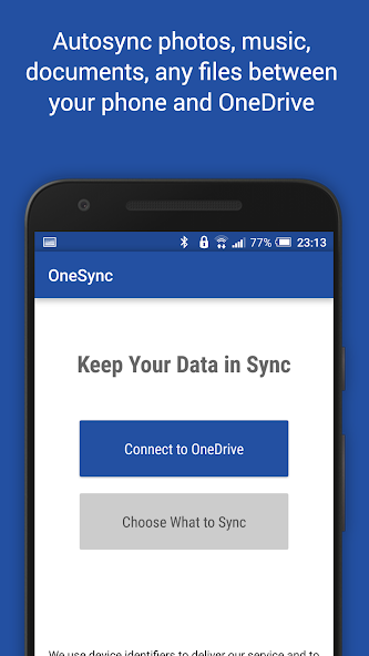 OneSync: Autosync for OneDrive banner