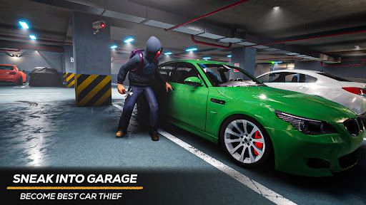 汽车小偷模拟器赛车游戏 screenshot 1