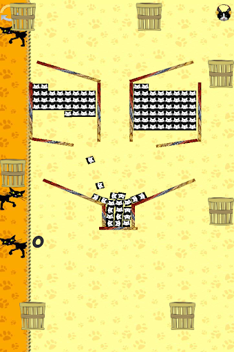 Android application Catch kittens screenshort