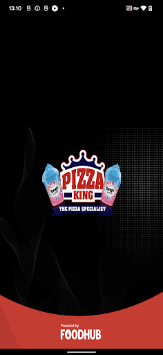 Android application Pizza King screenshort
