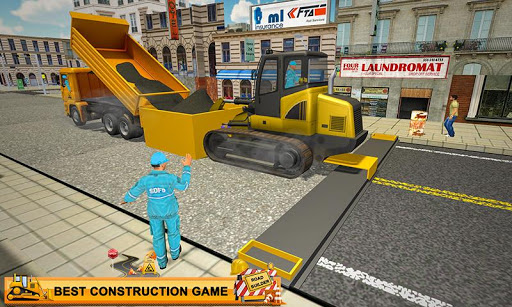 Real Road Construct Project Manager Simulator  screenshots 1