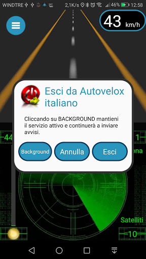 Autovelox italiano - GPS Radar Screen 3