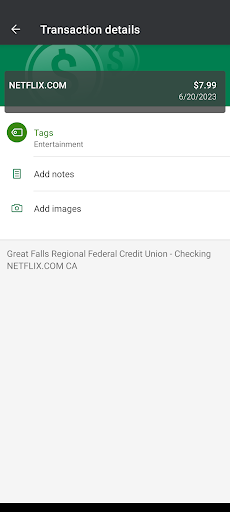 Great Falls FCU Mobile Banking Screen 3