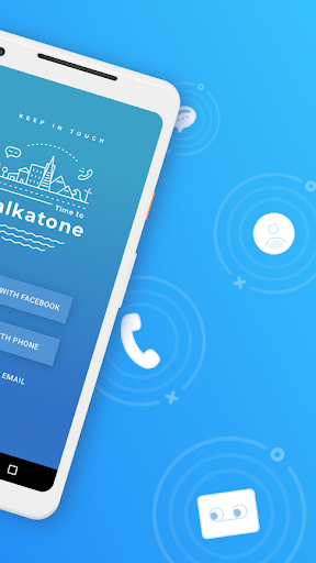 Talkatone: Free Texts, Calls & Phone Number poster-1