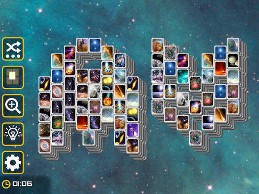 Mahjong Galaxy Space Solitaire