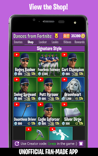 Dances from Fortnite Screenshot 3 - AppWisp.com
