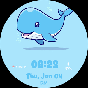 Whale Watch Face