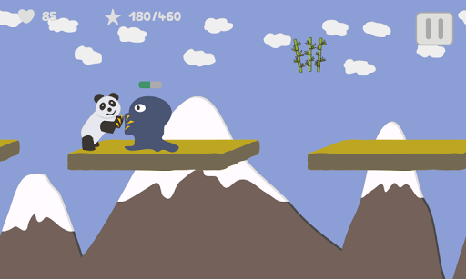 Android application Panda Run screenshort