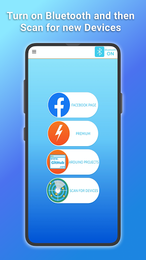 Android application Arduino Bluetooth Remote/Contr screenshort