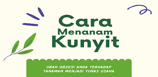 Android application Cara Menanam Kunyit screenshort