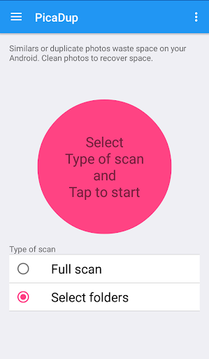 Android application Duplicate images screenshort