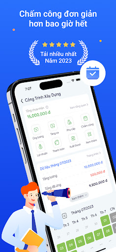 Timesheet & Time Track: AtWork screenshot 0