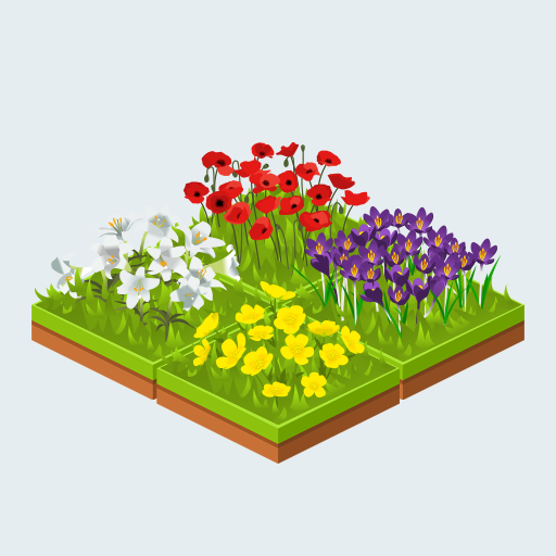 Flower Game - Garden Merge logo