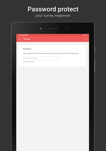 Screenshot of Zoho Survey - Offline Survey