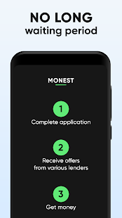Monest: Payday advance app Screenshot