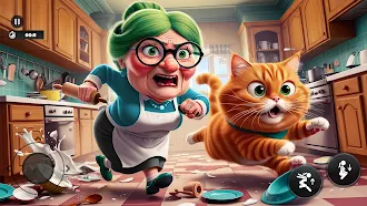 Game screenshot Virtual Bad Cat Granny Prank apk download