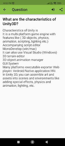 Unity Interview Question