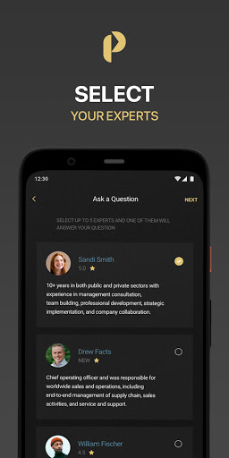 Android application ProMinute screenshort