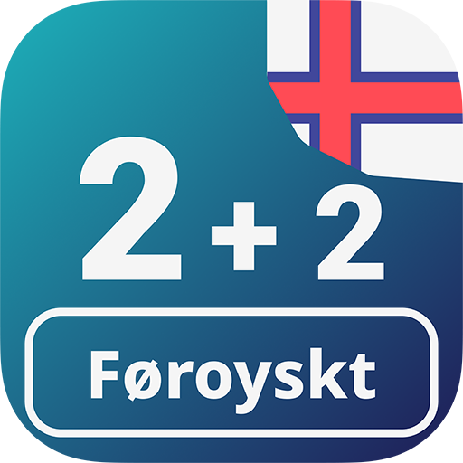Numbers in Faroese language logo